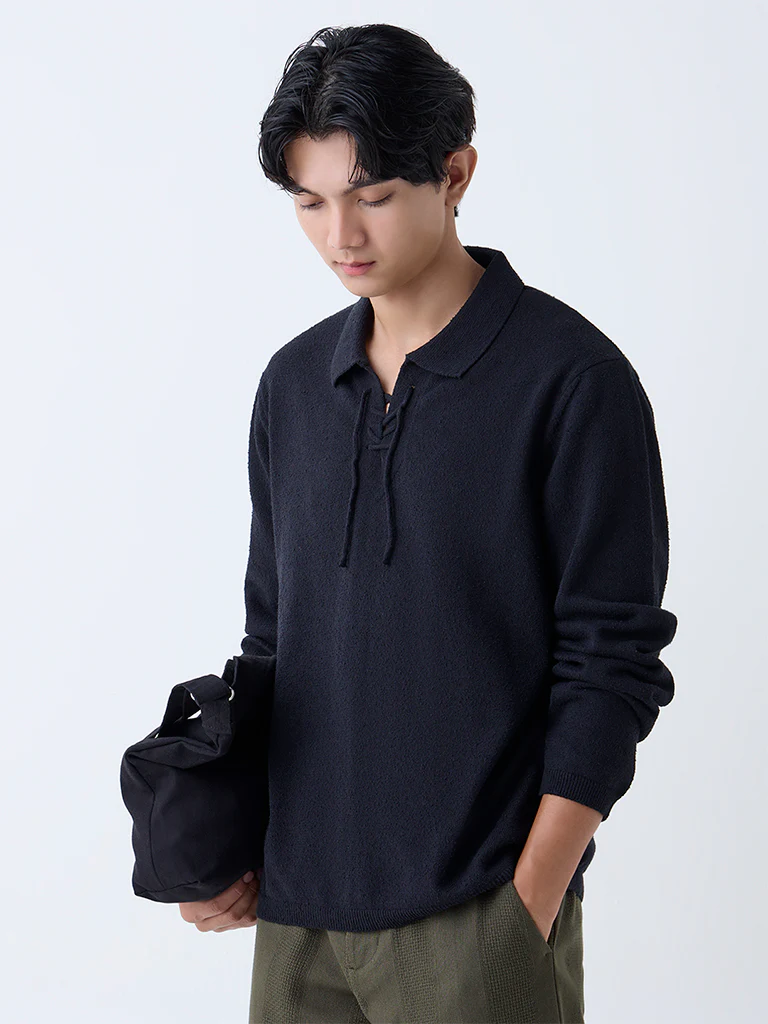 Cotton-Blend Sweater